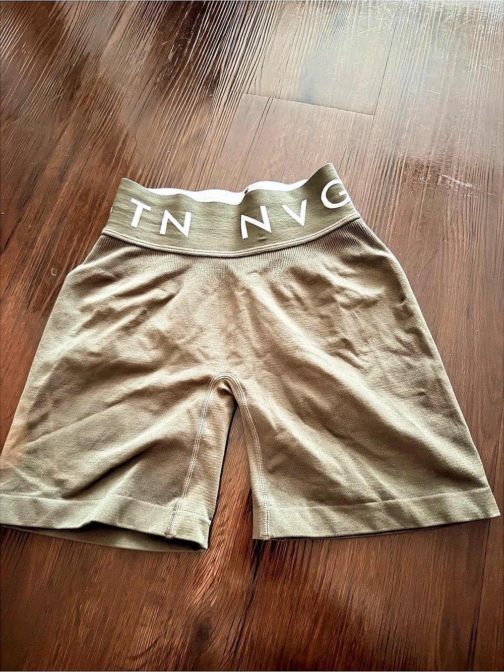 NVGTN OLIVE GREEN SHORTS